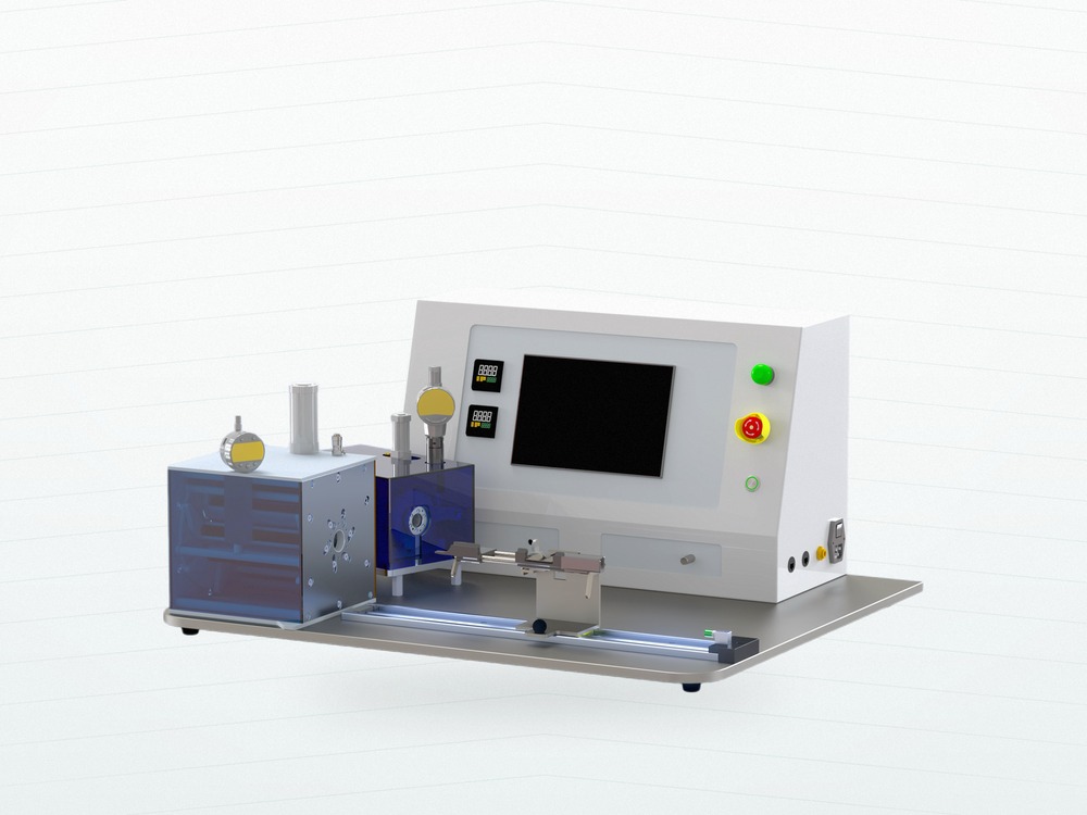 Balloon Folding & Crimping System